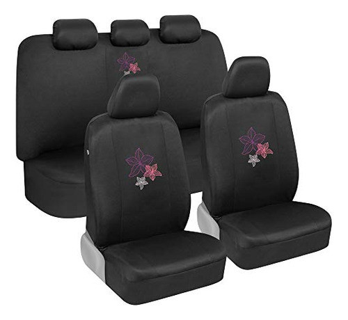 Bdk Hawaiian Flowers Car Seat Covers Full Set With Steering