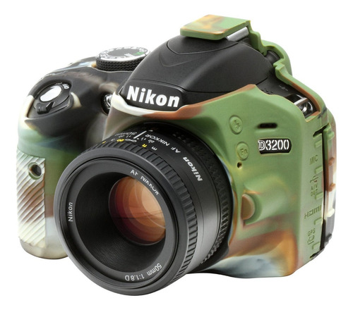 Easycover Ecndc - Funda De Silicona Para Cámara Nikon D/ (.