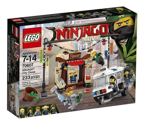 70607 Lego Ninjago Filme - Perseguição Na Cidade De Ninjago