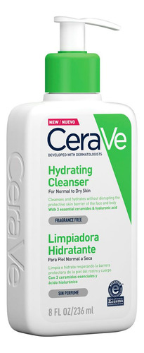 Gel Facial Limpiador Hidratante X236ml Cerave