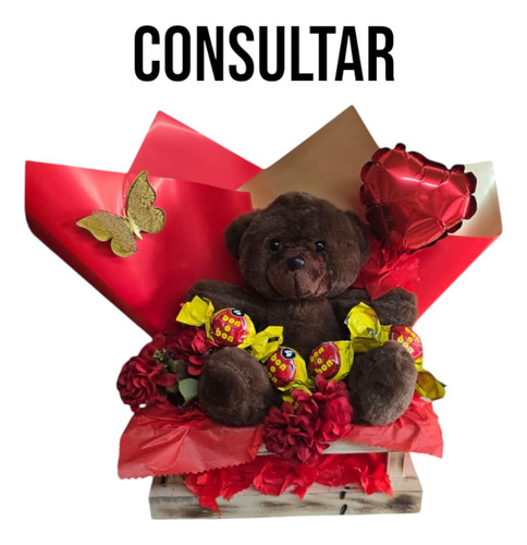 Lata Corazón Golosinas Regalo Sorpresa Cumpleaños Zona Norte
