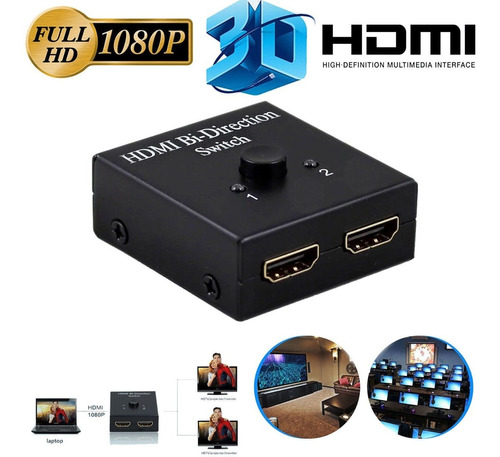 Adaptador Hdmi Bi-direcional Switch 4k 3d   (producto Nuevo)