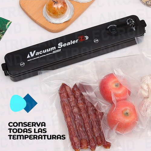 Maquina Selladora Envasadora Al Vacío Automática + 5 Bolsas