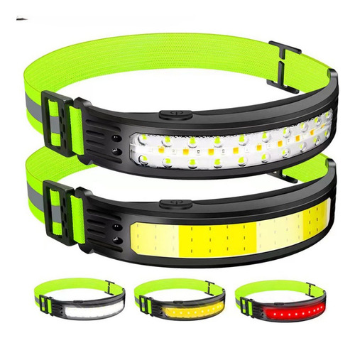 Linterna Led Recargable Usb Con Sensor Luz Suave Exterior