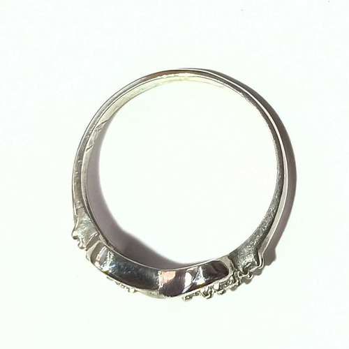 Imagen 3 de 10 de Anillo Plata 925 Multi Cubic Zircón Infinito Garantía