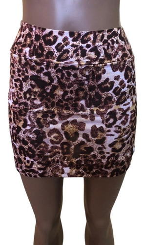 Pollera Mini Leopardo