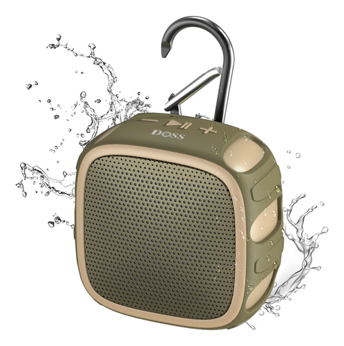 Doss Altavoz Bluetooth Impermeable Con Sonido Grande, Tiemp.