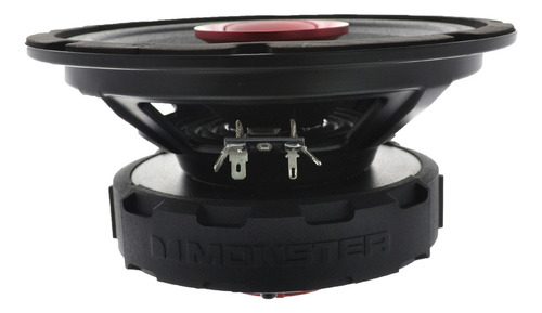 Medio Rango + Driver 8 PLG Monster Auto Smd803 1400w 8 Ohms Color Negro