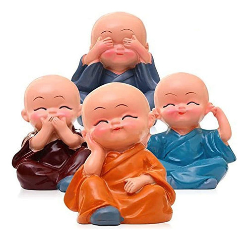 U Figura Monjes Sabios Resina Adornos Decorativos Para