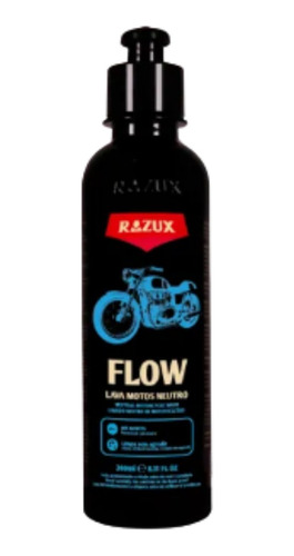 Shampoo Automotivo Lavagem Limpeza De Moto Flow 240ml Razux