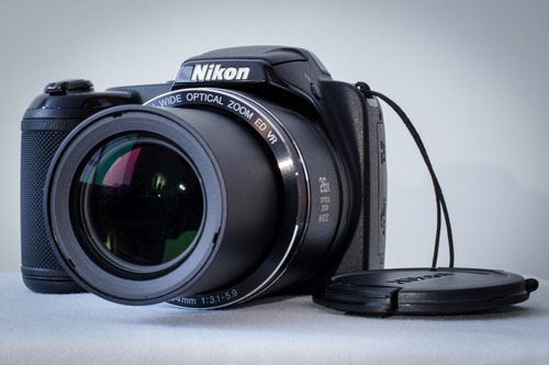Cámara Nikon Compacta Avanzada Coolpix L320 Color Negro Negro (Usado)