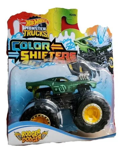 Roger Dodger Hot Wheels Monster Trucks Color Shifters