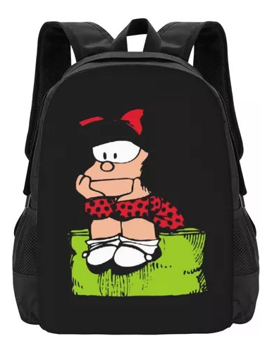Mochila Mafalda Para Niñas Y Niños, Mochilas De Viaje Para