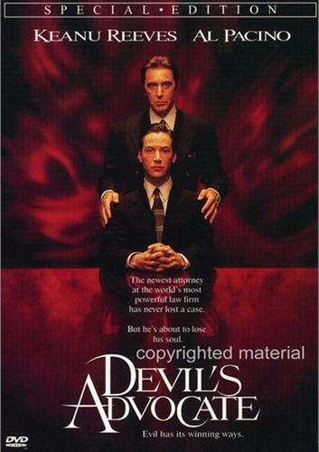 Dvd Devil´s Advocate / El Abogado Del Diablo / Al Pacino
