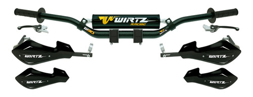 Manubrio Wirtz® W3d 28mm Manijas Rebatibles Honda Tornado 