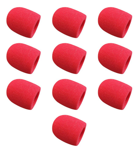 10pcs Microfone De Mão Capa Resistente Para Discursos Salas