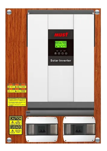Must Inversor Cargador Pv18 3024 Mppt 80a Kit Solar Pv3024t