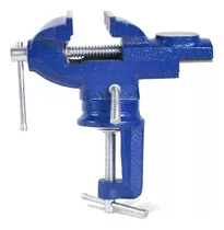 Comprar Morsa De Banco Portatil Con Base Giratoria Yunque 80 Mm 