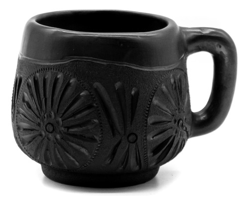 3 Tazas Margot Caladas Barro Negro  