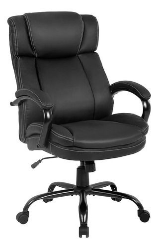 Silla De Oficina Grande Y Alta, Asiento Ancho De 500 Libras,