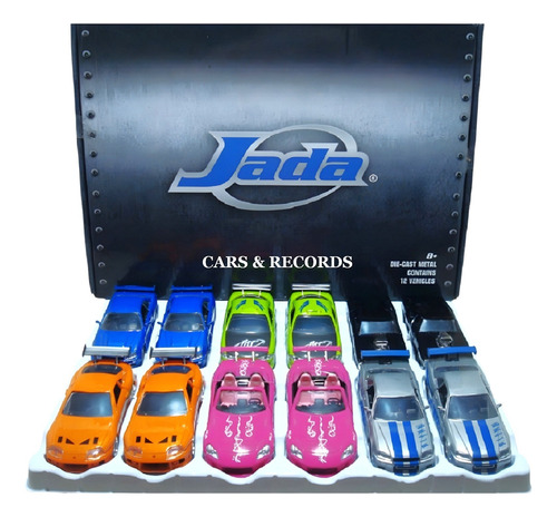 Nissan Skyline 1999 Brian F&f Nuevo Sin Caja - M A Jada 1/32 Azul