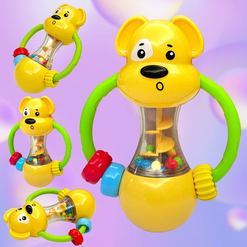 Chocalho De Cachorro Acalma Os Dentes: Brinquedo Educacional