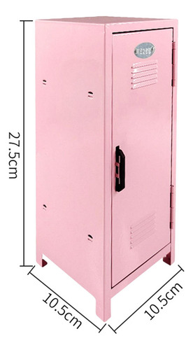Gabinete De Almacenamiento De Maquillaje, Estante De Rosado