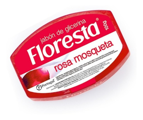 Jabón Glicerina Floresta Rosa Mosqueta 100 G.