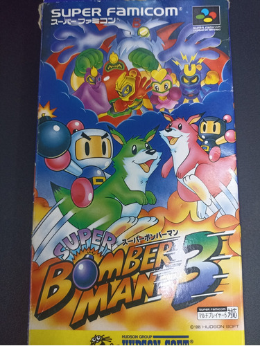 Supernintendo Bomberman 3 En Caja