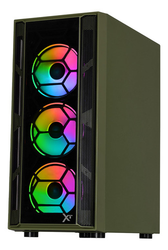 Xtreme Pc Gaming Geforce Rtx 4060 Amd Ryzen 7 5700 32gb Ssd 1tb Wifi Kronos Dark Green