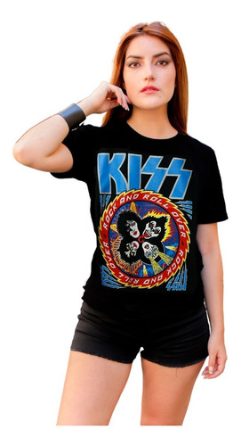 Polera Rock And Roll Over // Kiss // Lucy Rock