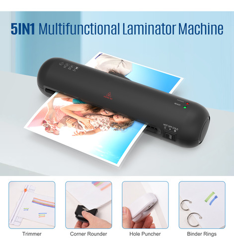 Laminator 230mm Hole And Laminating Puncher Office Max
