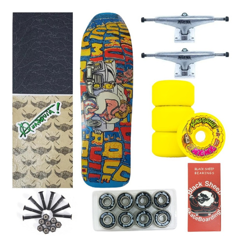 Skate Lifestyle Pro Models Oldschool Completo Reedição 