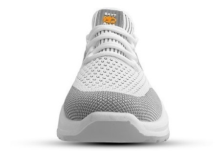 Imagen 8 de 9 de Tenis Casuales Unisex Gris/blanco Tmx