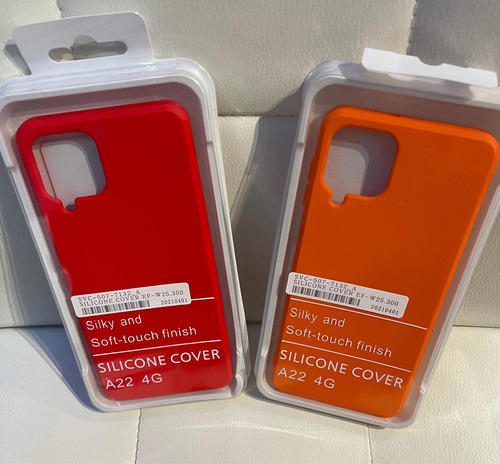 Imagen 4 de 4 de Silicone Case Samsung A22 Funda Protector Silicona