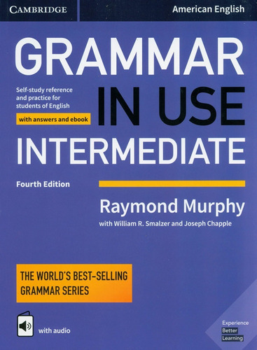 Grammar In Use Intermediate Student's Book With Answers Audio, De Raymond Murphy., Vol. Único. Editora Cambridge, Capa Mole, Edição 4 Em Inglês
