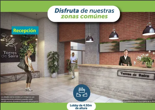 Espectacular Apartamento..! Nuevo, Nuevo Edificio Con Excelentes Servicios. Para Disfrutar Y/ O Invertir.! Practico Y Cómodo..! 2 Habitaciones, 2 Baños , 40 M2 Habitable Inmediatamente