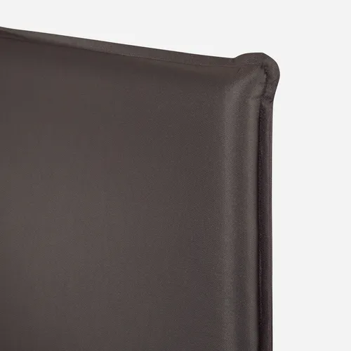 Diván Cama Pratta 1,5 Plazas + Respaldo Maurice Chocolate