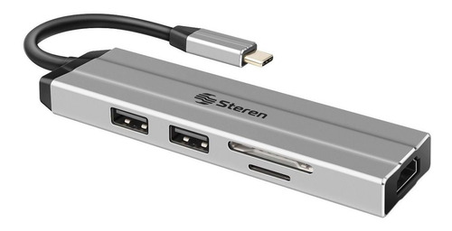 Estación De Conexión Usb C Carcasa De Aluminio Steren