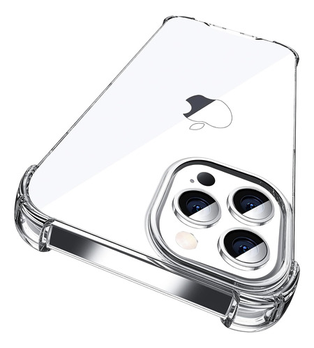 Forro Bryp iPhone 12 Pro Antigolpes Silicone Transparente