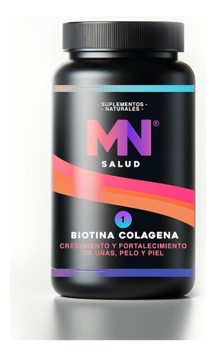 Biotina Colagena 500mg Mn Salud