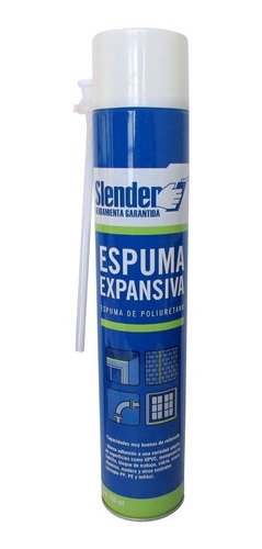 Espuma De Poliuretano Expandido 750ml Slender Aerosol