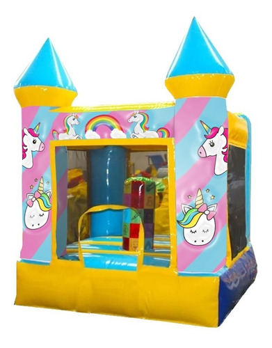 Pequeño Brincolín Castillo Para Niños Inflable Uso Rudo