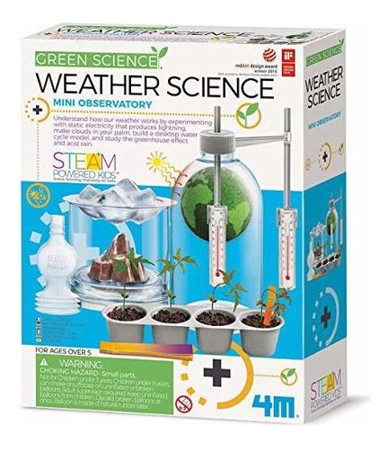 Juguete Ciencia 4m Weather Science Kit - Cambio Climático, 