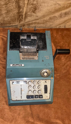 Máquina Sumadora Registradora Olivetti Antigua