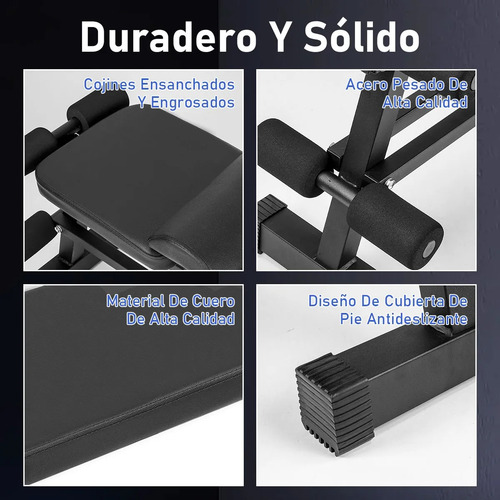 Banco para ejercicio Banco De Pesas Gimnasio multiposiciones Plegable Ajustable Multifunciional