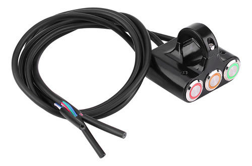 Mc1 Interruptor De Luz Led Antiniebla Freno Manillar Moto