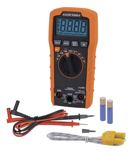 Klein Tools Mm420 Digital Multimeter, Auto-ranging Trms M...