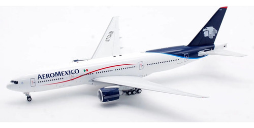 Avion Boeing Aeromexico 777 200 N774am Inflight200 1:200 Azul (Usado)