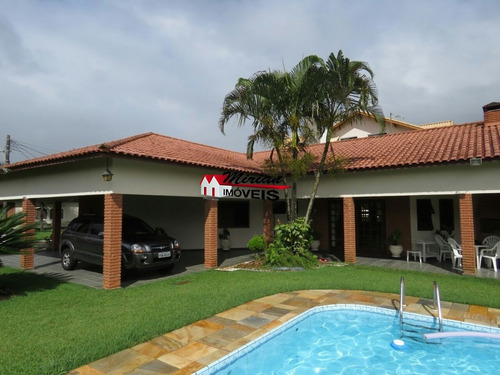Imagem 25 de 29 de Casa Em Condomínio Fechado Em Peruíbe Com Piscina 4 Suites, Bougainvillee Ii Em 2 Lotes De Terreno - Ca01626 - 70451395